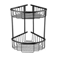 Stella Black Double Corner Basket